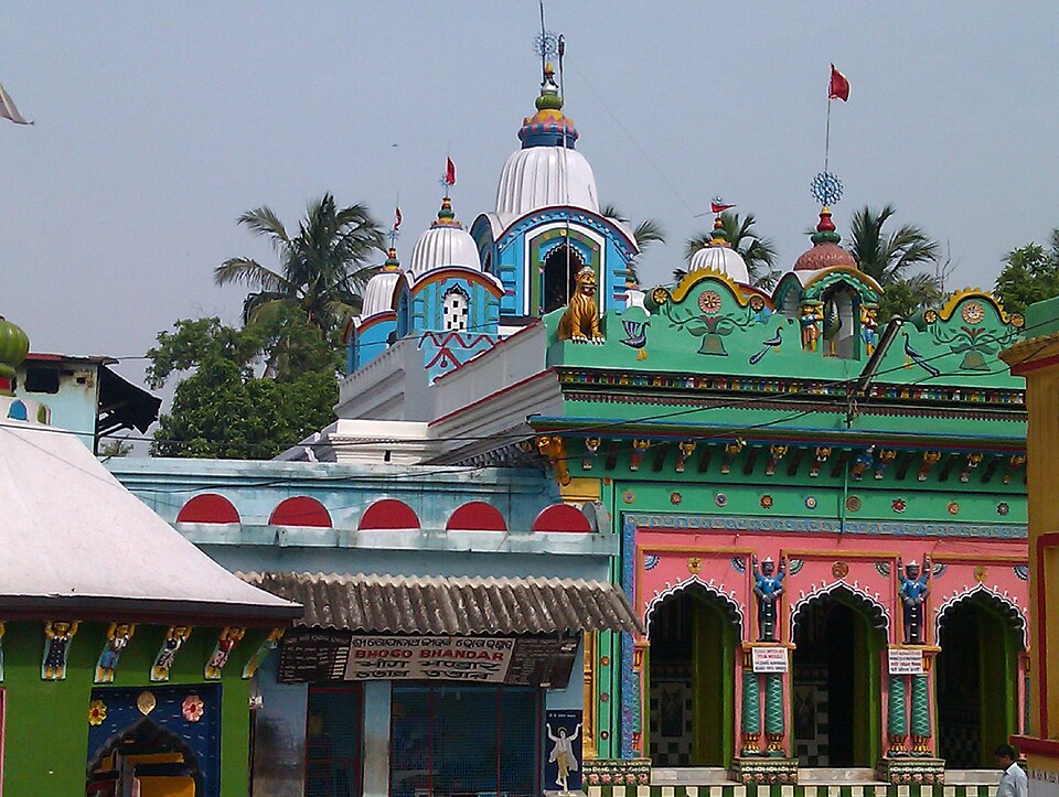 Temple photograph associated with Khirachora Gopinatha Temple