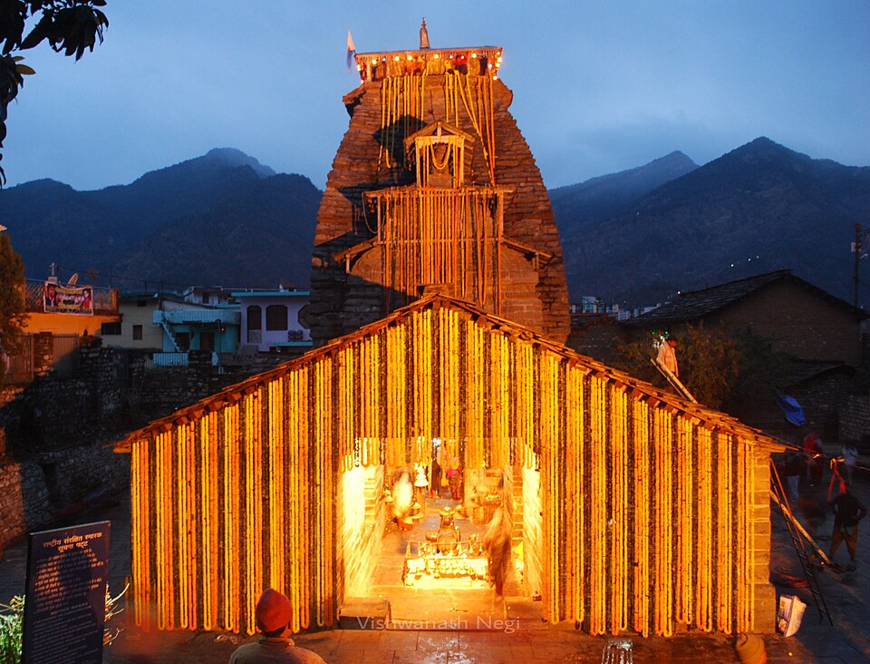 Temple photograph associated with Gopinath Temple, Gopeshwar