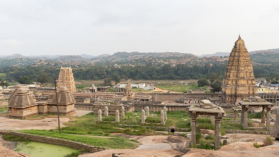 Temple photograph associated with Virupaksha Temple, Hampi