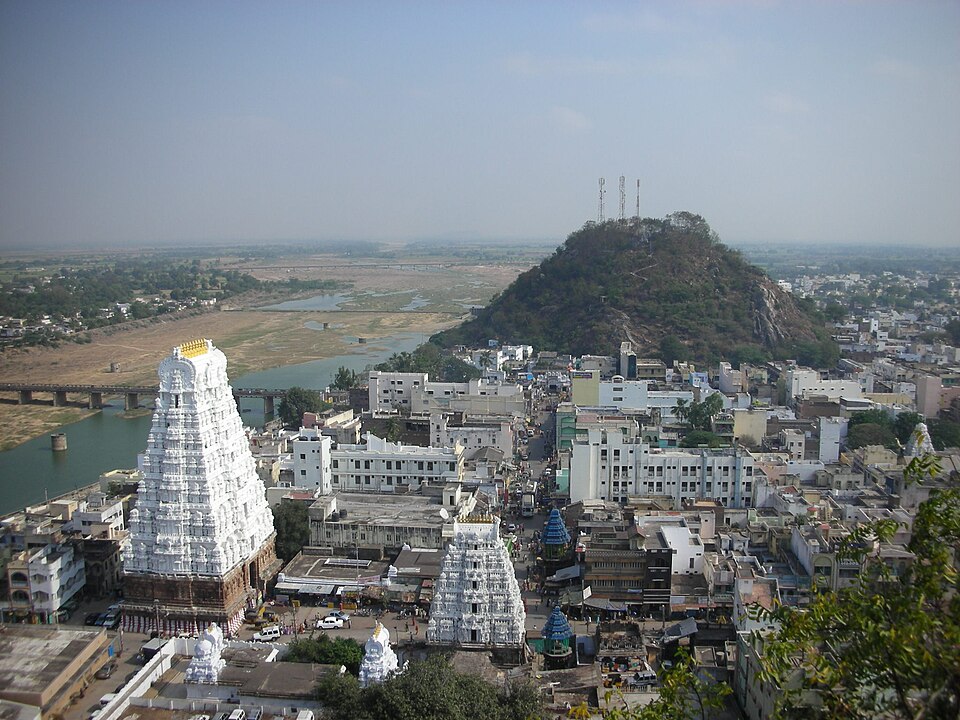 Temple photograph associated with Srikalahasteeswara temple
