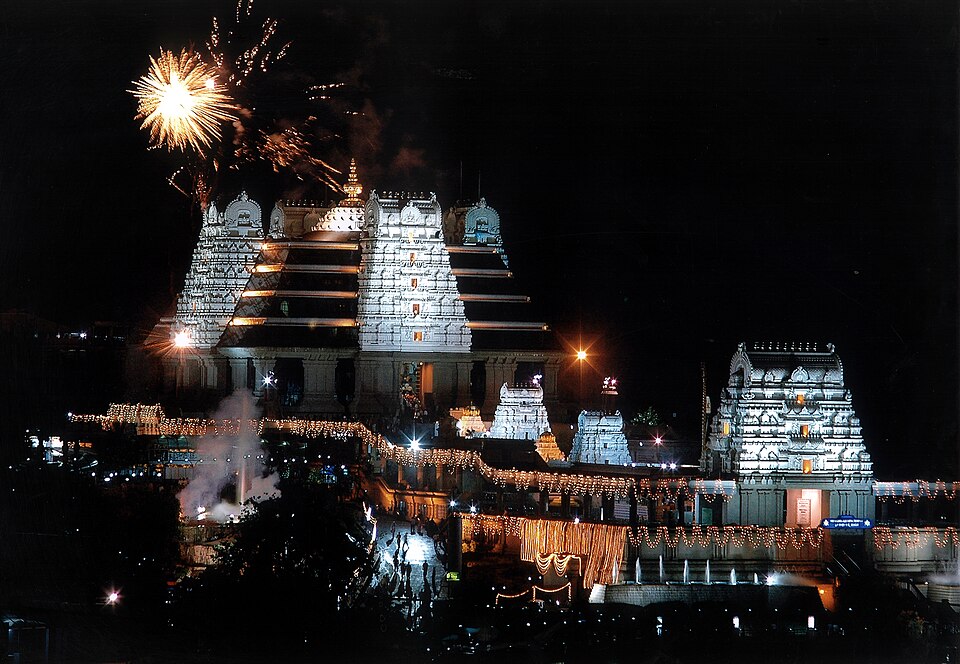 Temple photograph associated with ISKCON Temple, Bengaluru