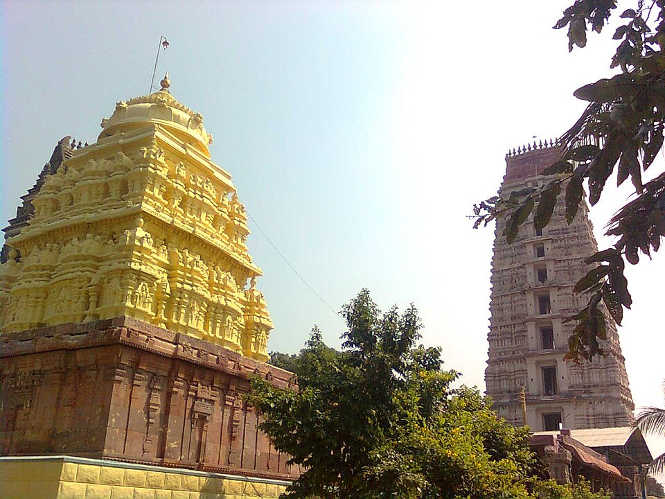 Temple photograph associated with Lakshmi Narasimha Temple, Mangalagiri