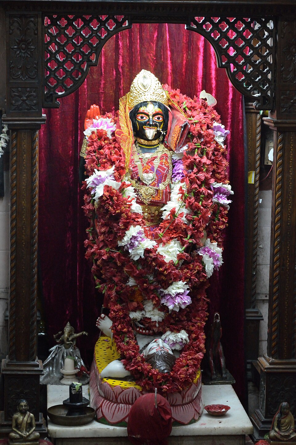 Temple photograph associated with Lake Kalibari