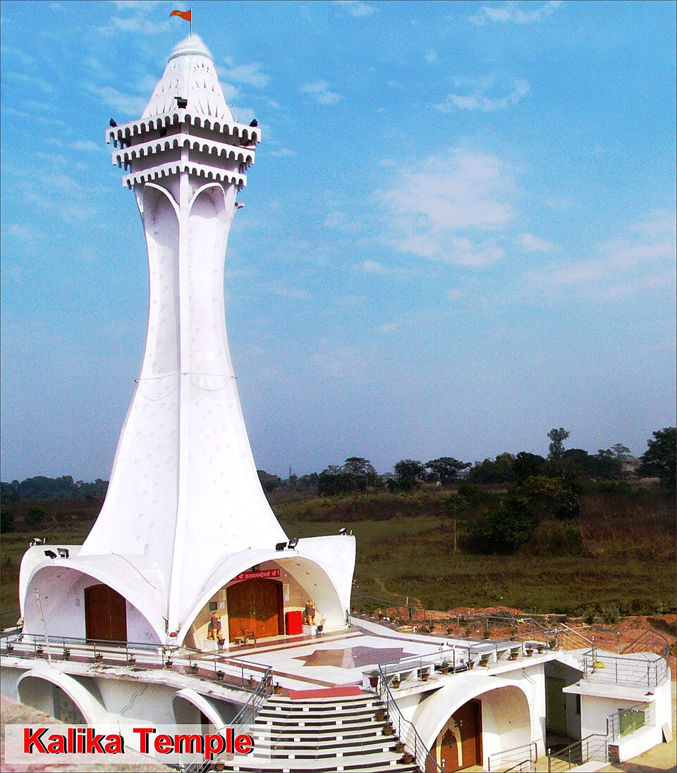 Temple photograph associated with Sri Sri Kalika Maharani Temple