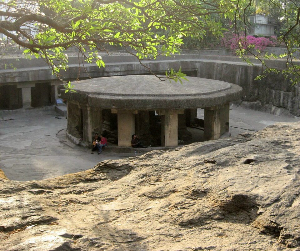 Temple photograph associated with Pataleshwar Caves, Pune