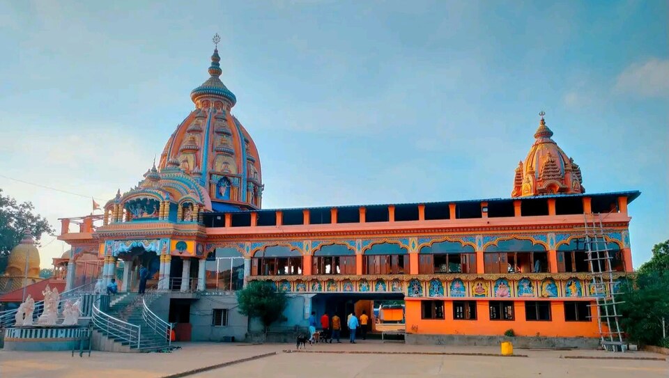 Temple photograph associated with Tridhara Milan mandir