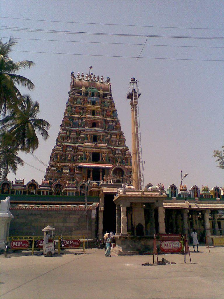 Temple photograph associated with Avinasilingeshwarar Temple (Tiruppukkozhiyur)