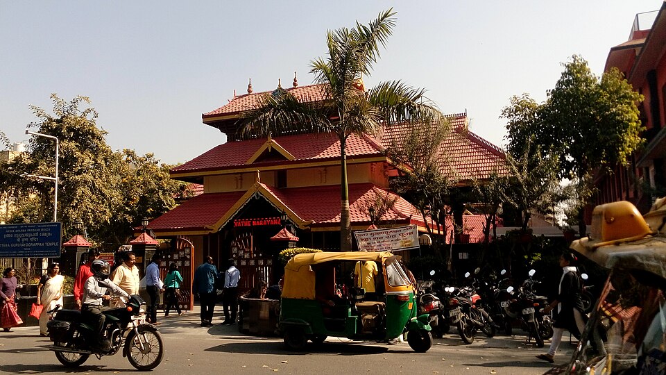 Temple photograph associated with Uttara Guruvayurappan Temple