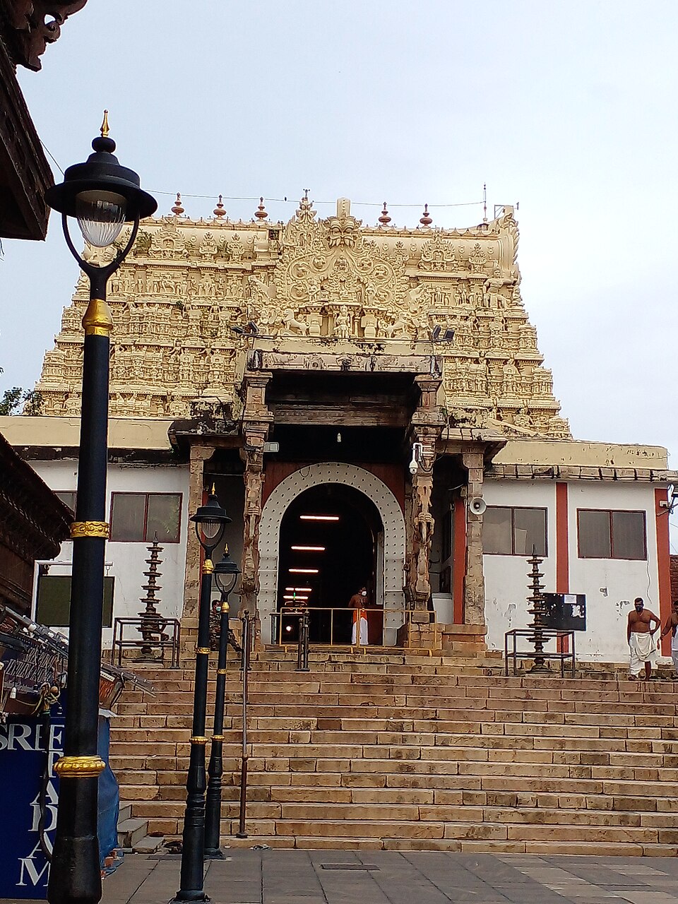 Temple photograph associated with Padmanabhaswamy Temple