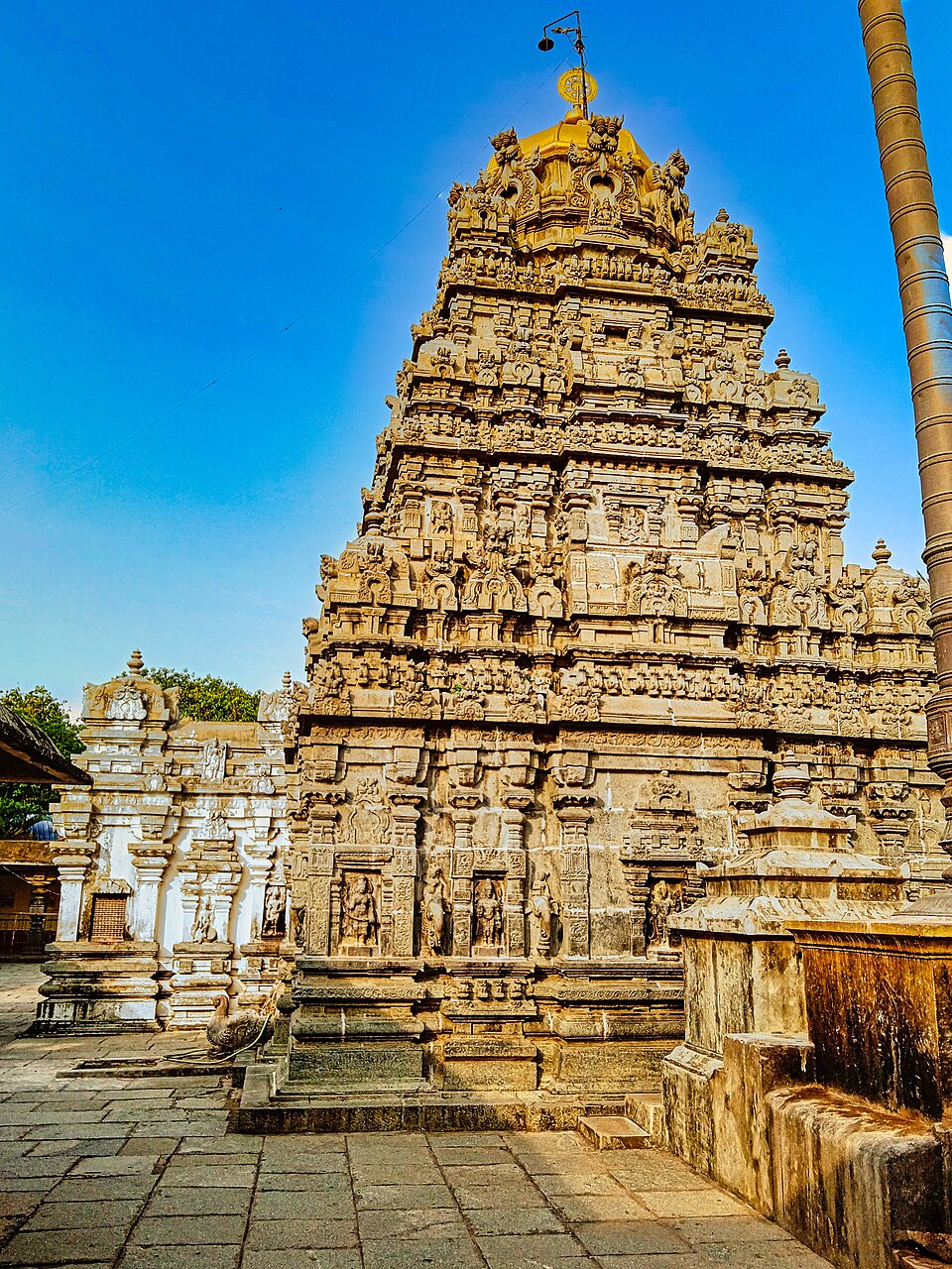 Temple photograph associated with Kurmanathaswamy temple, Srikurmam