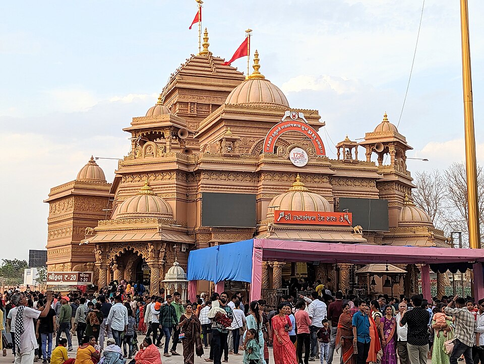 Temple photograph associated with Hanuman temple, Salangpur