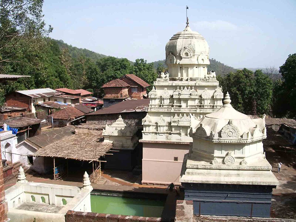 Temple photograph associated with Parshuram Temple, Chiplun