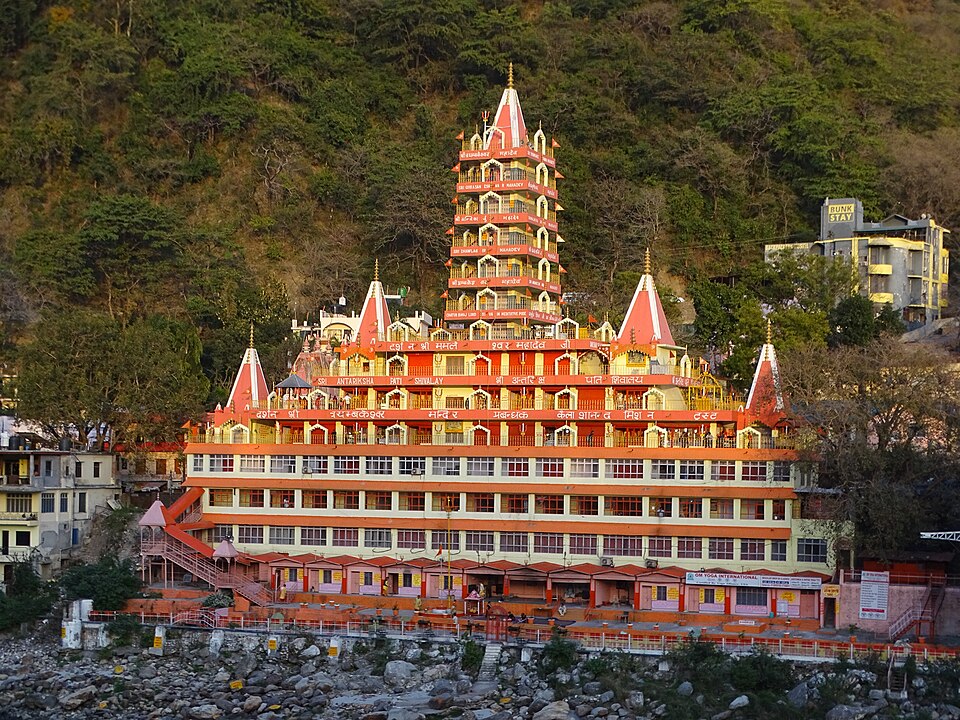 Temple photograph associated with Rishikesh