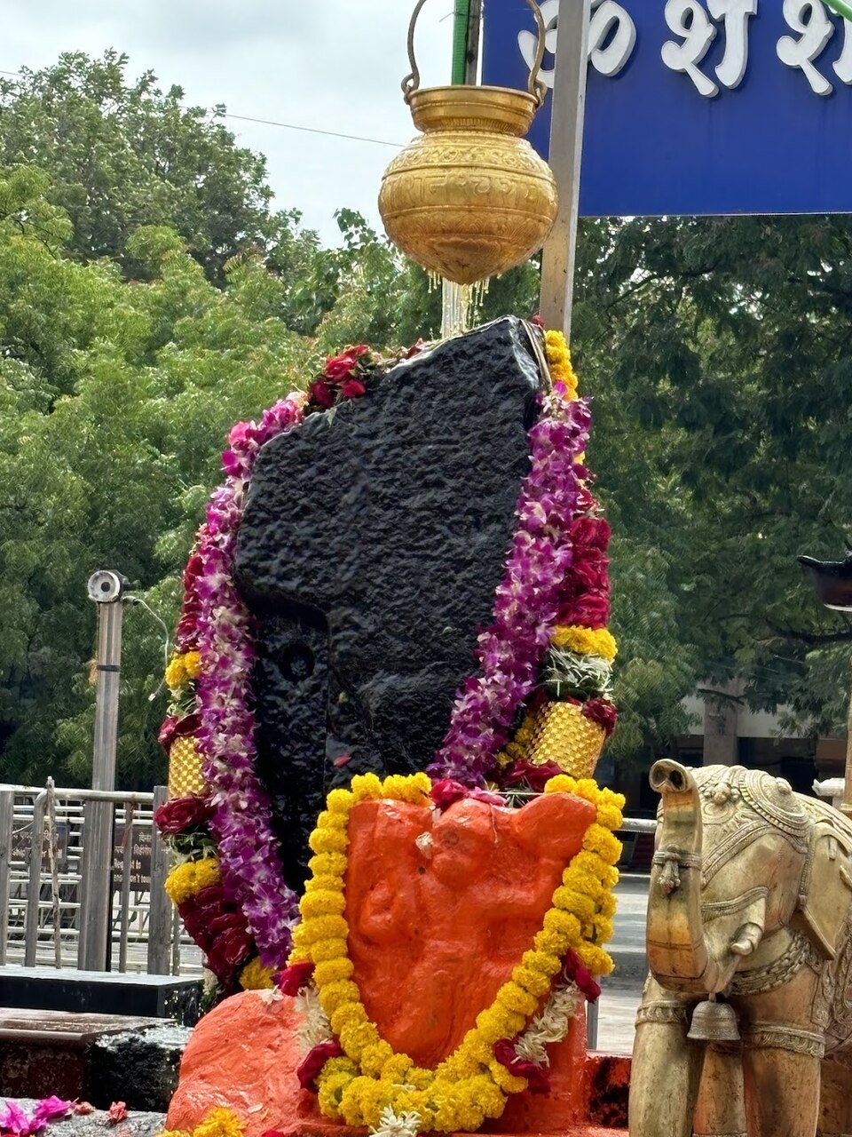 Temple photograph associated with Shani Shingnapur