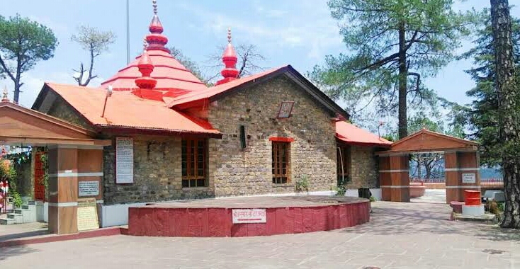 Temple photograph associated with Sankat Mochan Temple, Shimla