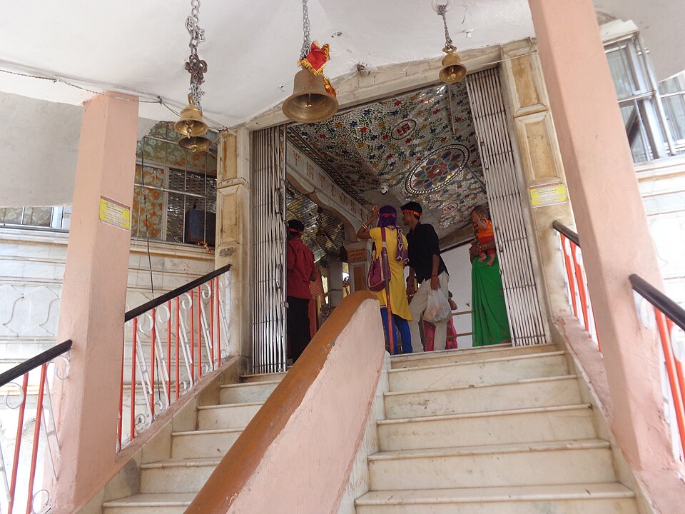 Temple photograph associated with Bambleshwari Temple