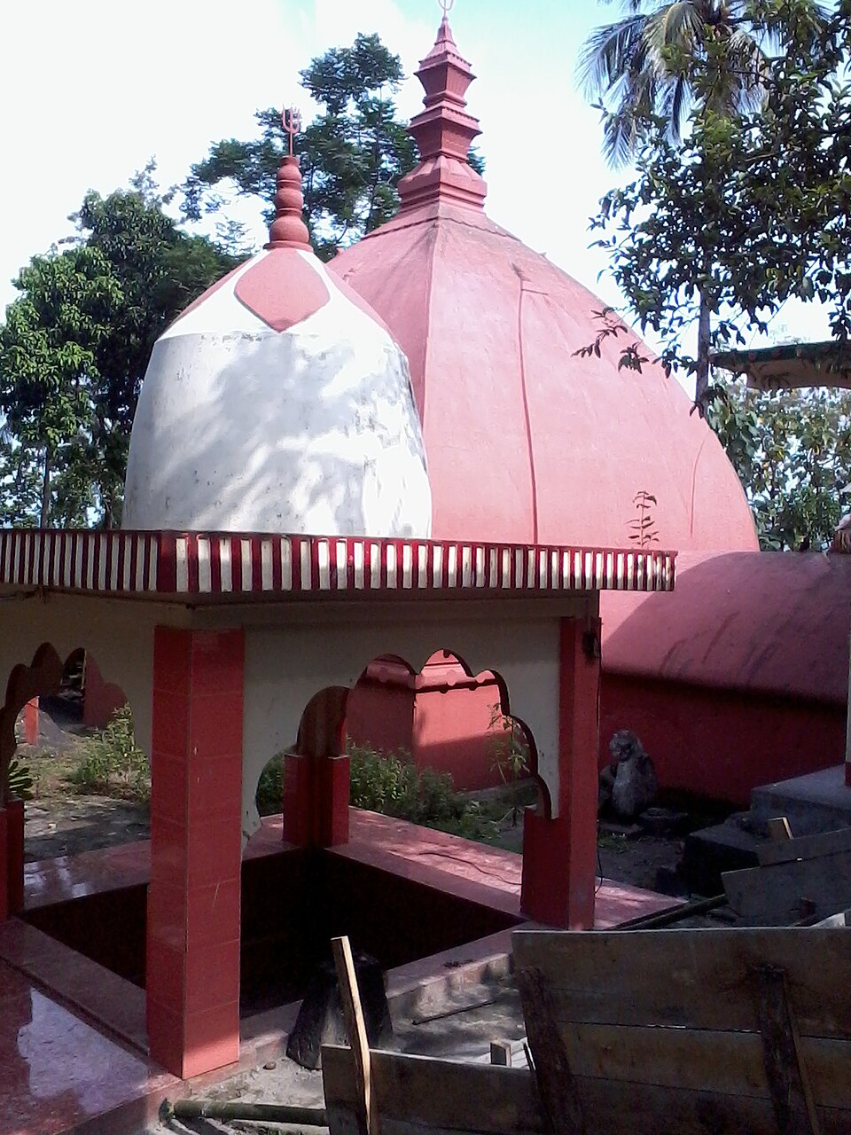 Temple photograph associated with Dirgheshwari temple