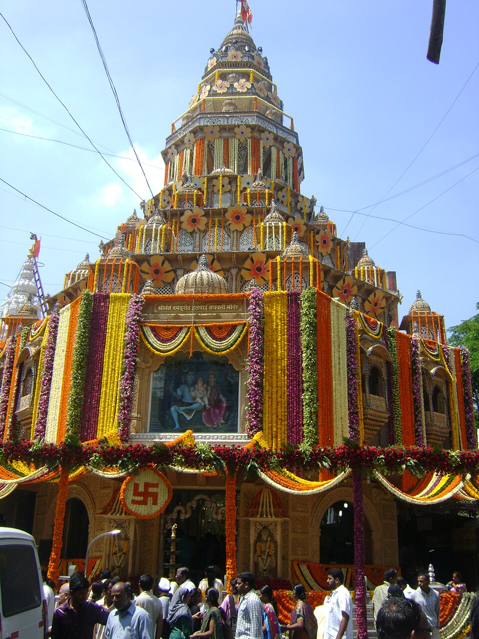 Temple photograph associated with Dagadusheth Halwai Ganapati Temple