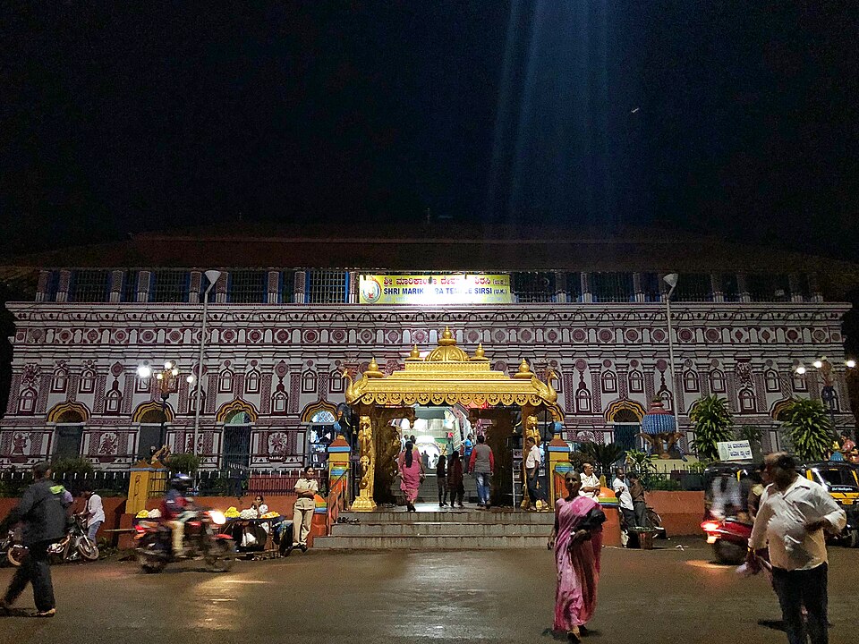 Temple photograph associated with Sirsi Marikamba Temple