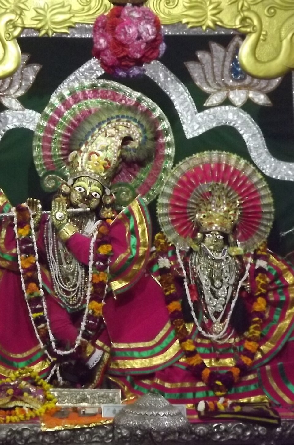 Temple photograph associated with Radha Damodar Temple, Vrindavan