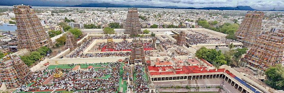 Temple photograph associated with Meenakshi Temple