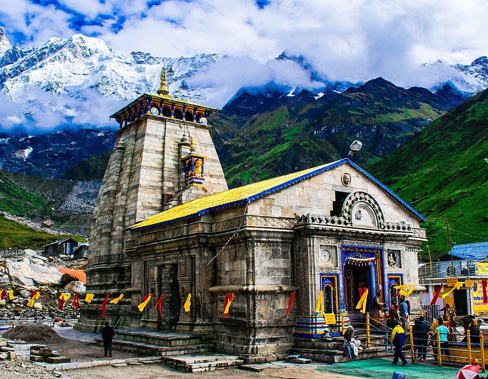 Temple photograph associated with Kedarnath Temple