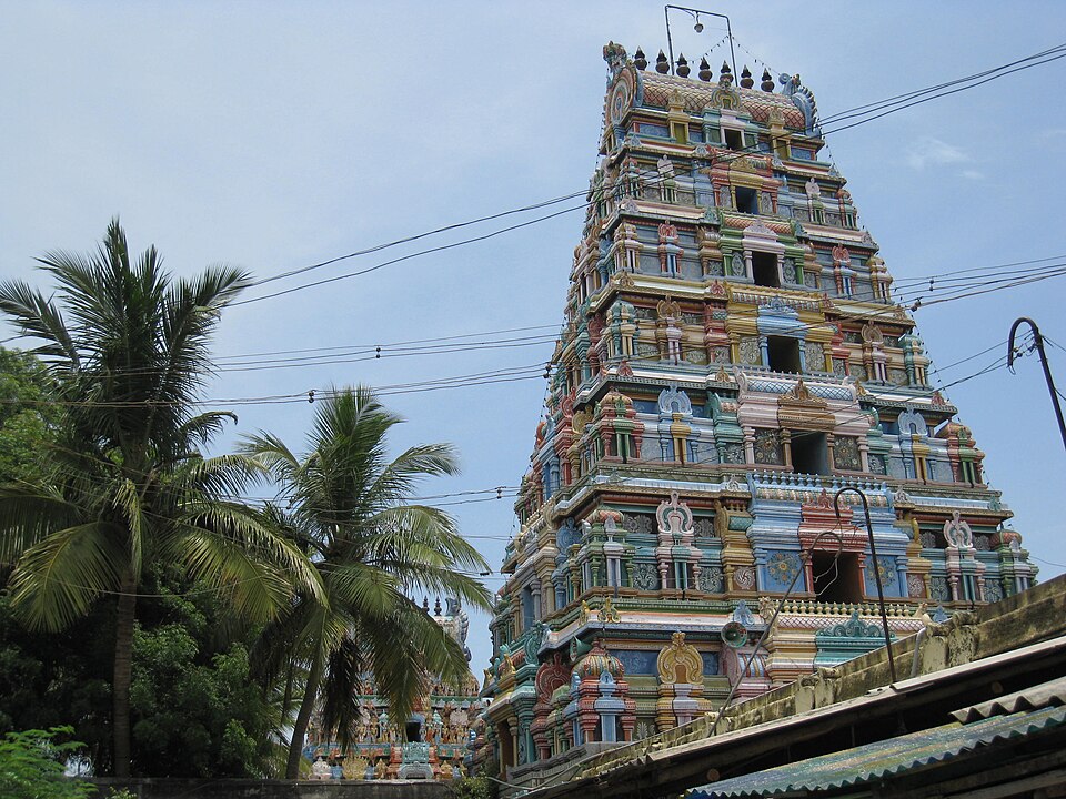 Temple photograph associated with Punnainallur Mariamman Temple