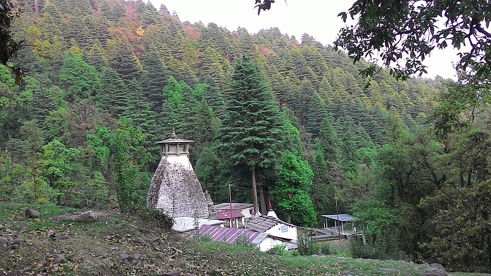Temple photograph associated with Binsar Mahadev