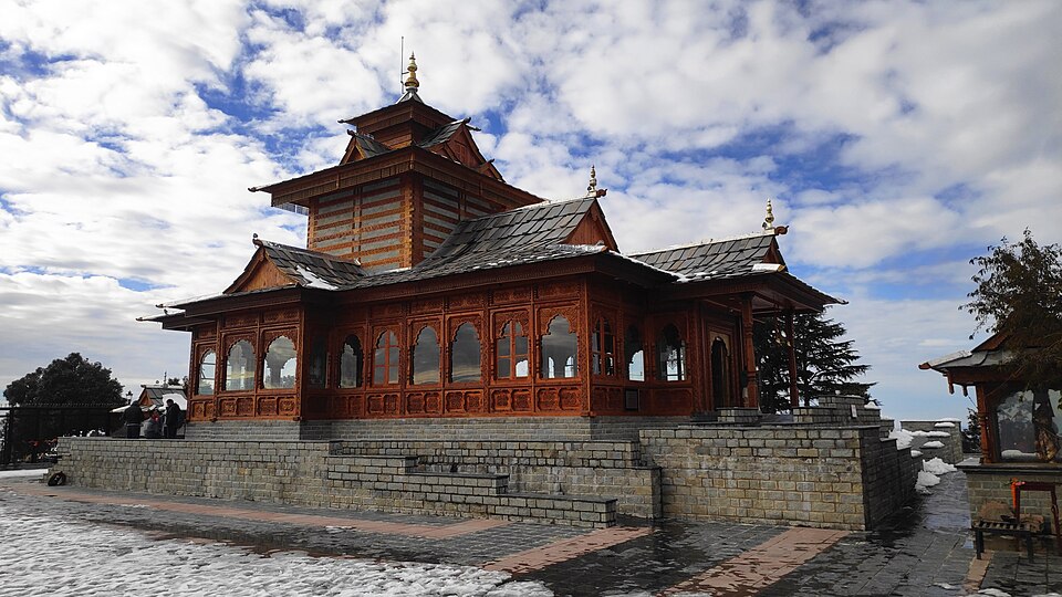Temple photograph associated with Tara Devi Temple