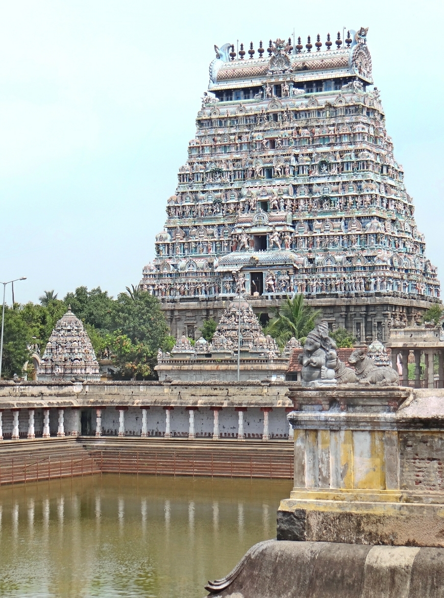 Temple photograph associated with Nataraja Temple, Chidambaram