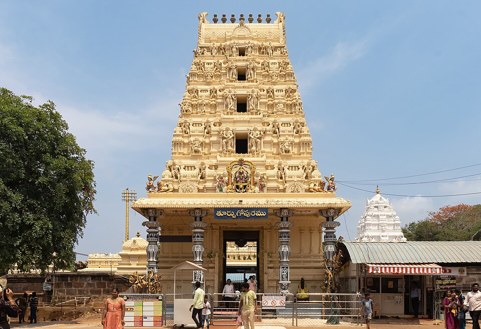 Temple photograph associated with Venkateswara Temple, Dwaraka Tirumala