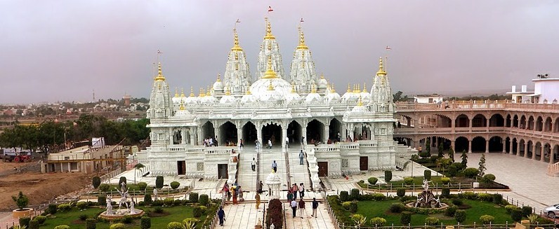 Temple photograph associated with New Swaminarayan temple, Bhuj